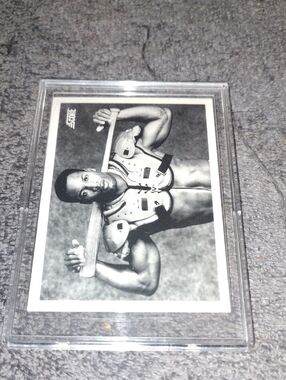 Vintage Black & White Bo Jackson